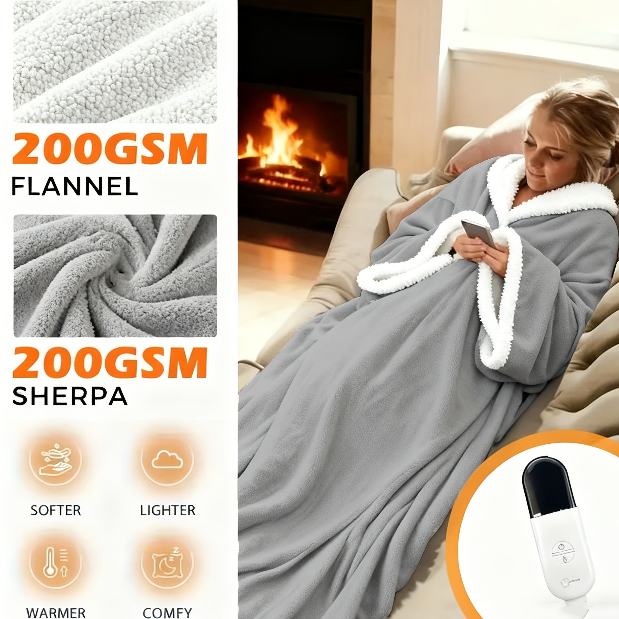 TAYLX Wearable Heated Blanket
